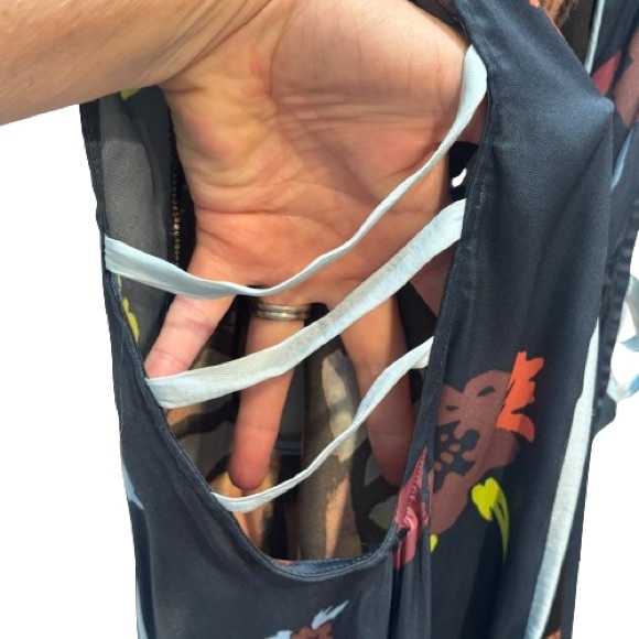 Free People Dream Free Printed Tunic Dress Size XS EUC - Picture 9 of 13